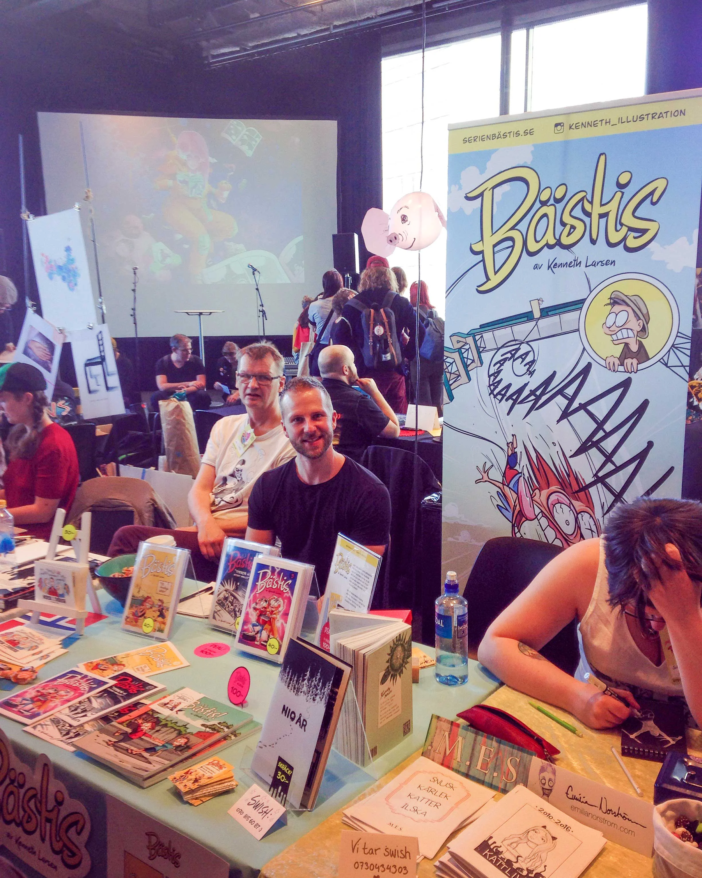 Bästis assistent på SIS 2016.