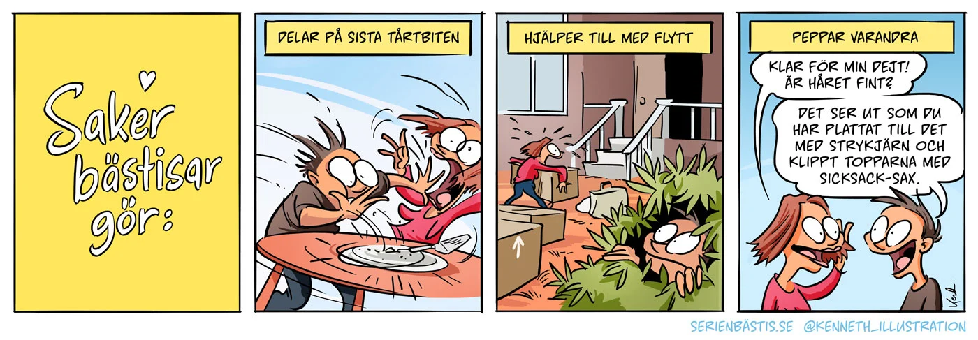 Bästis stripp nummer 3.