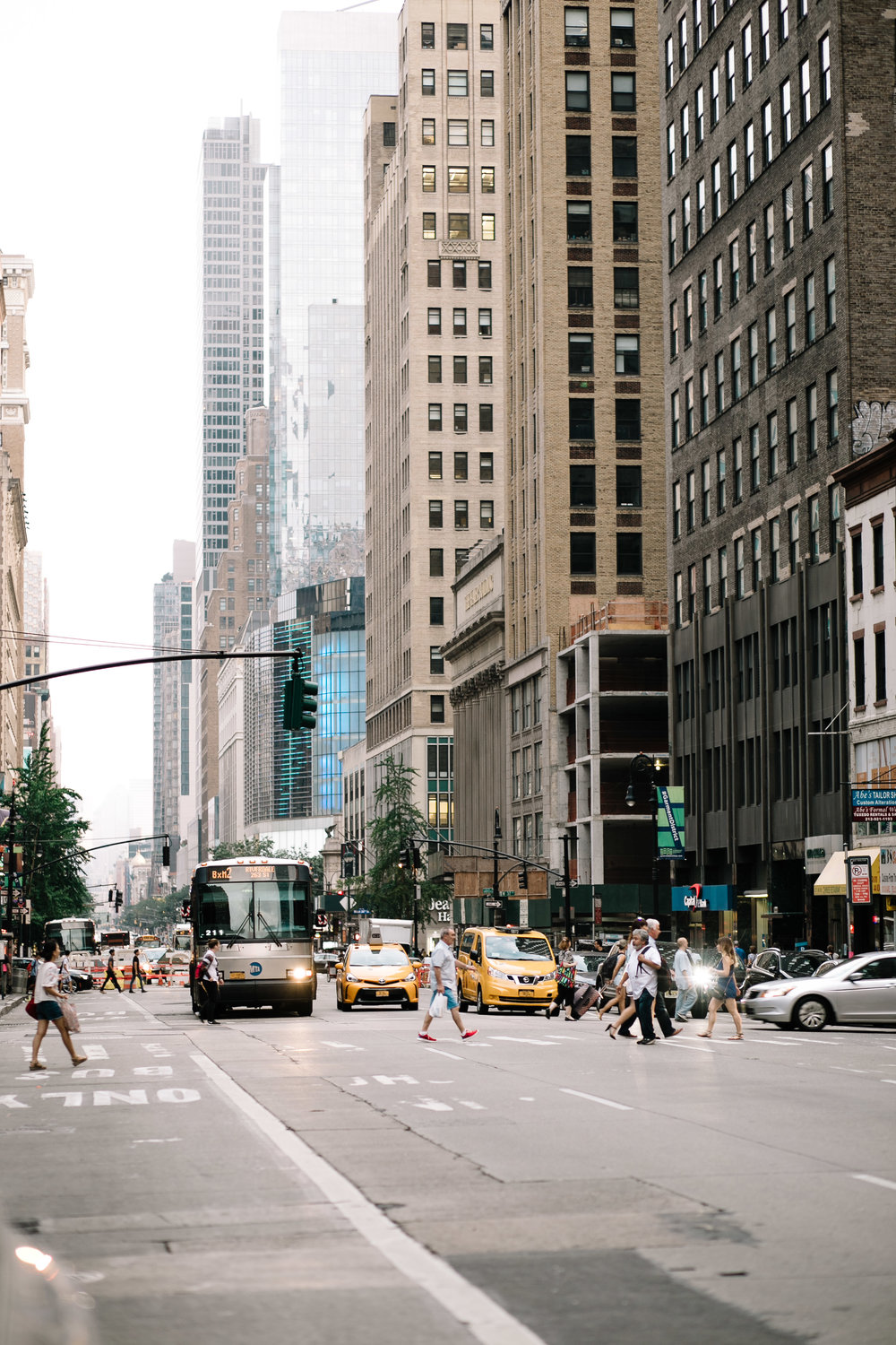 Traveled with Brooke Burnett and photographed her all around the city