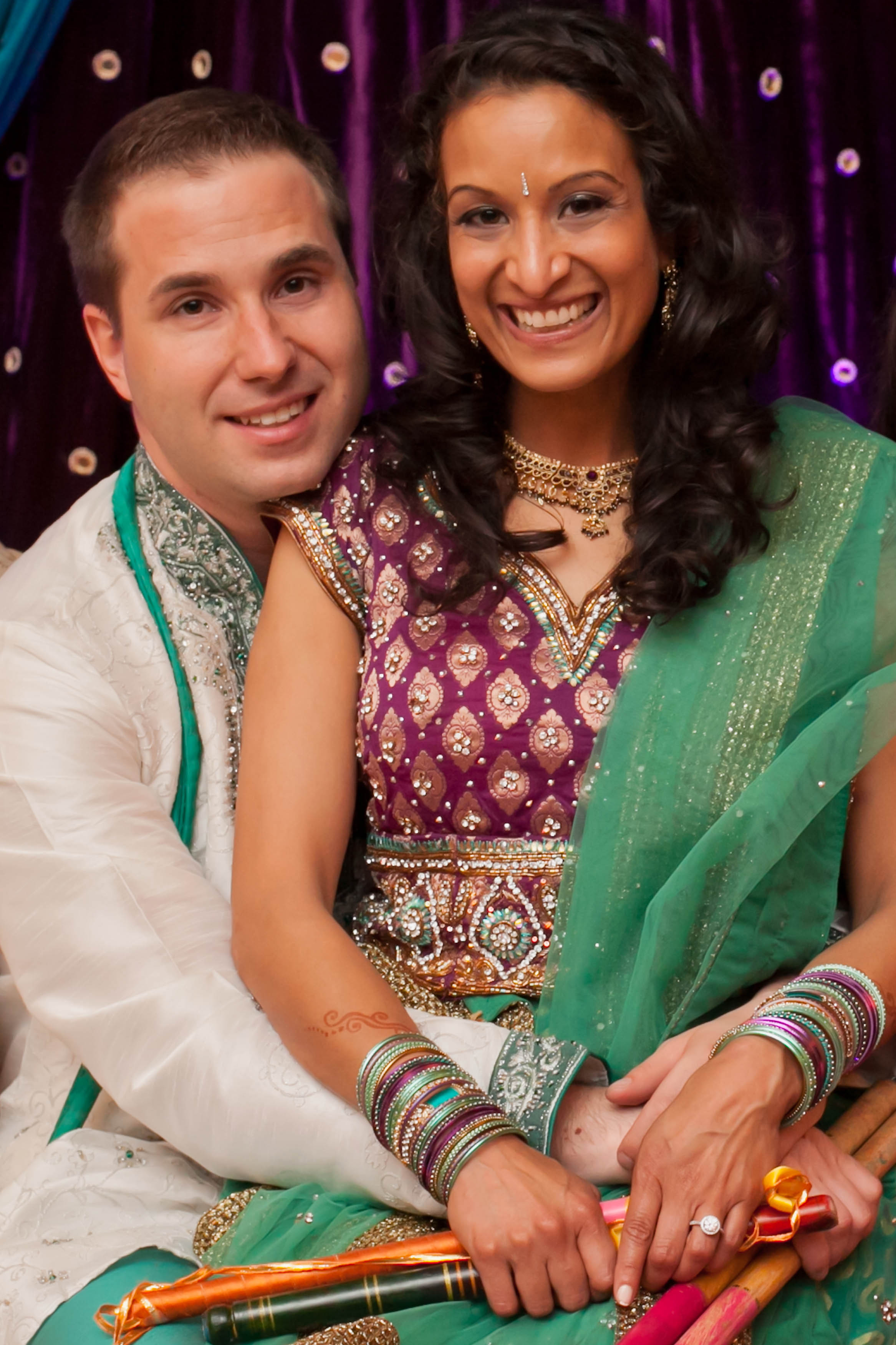The happy couple!