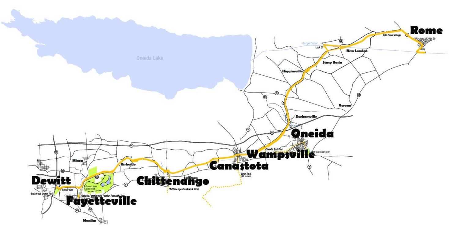 Tour the Towpath Official Bicycle Route