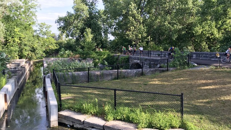 Butternut Creek Aqueduct in DeWitt