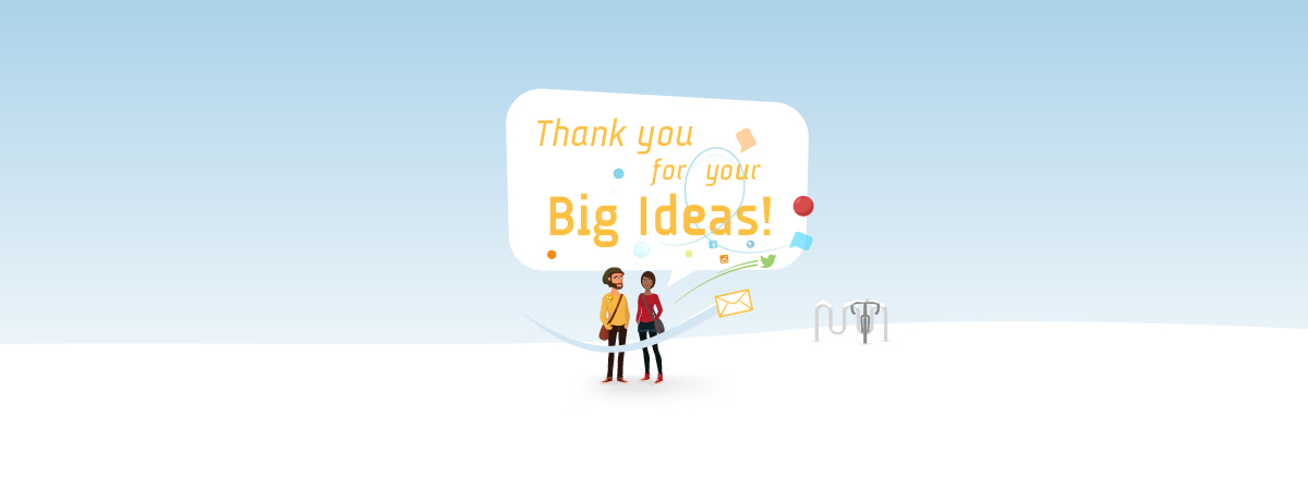 Big ideas, thanks!