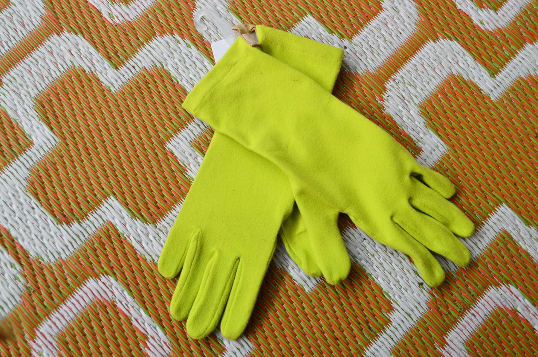 Groovy gardening gloves