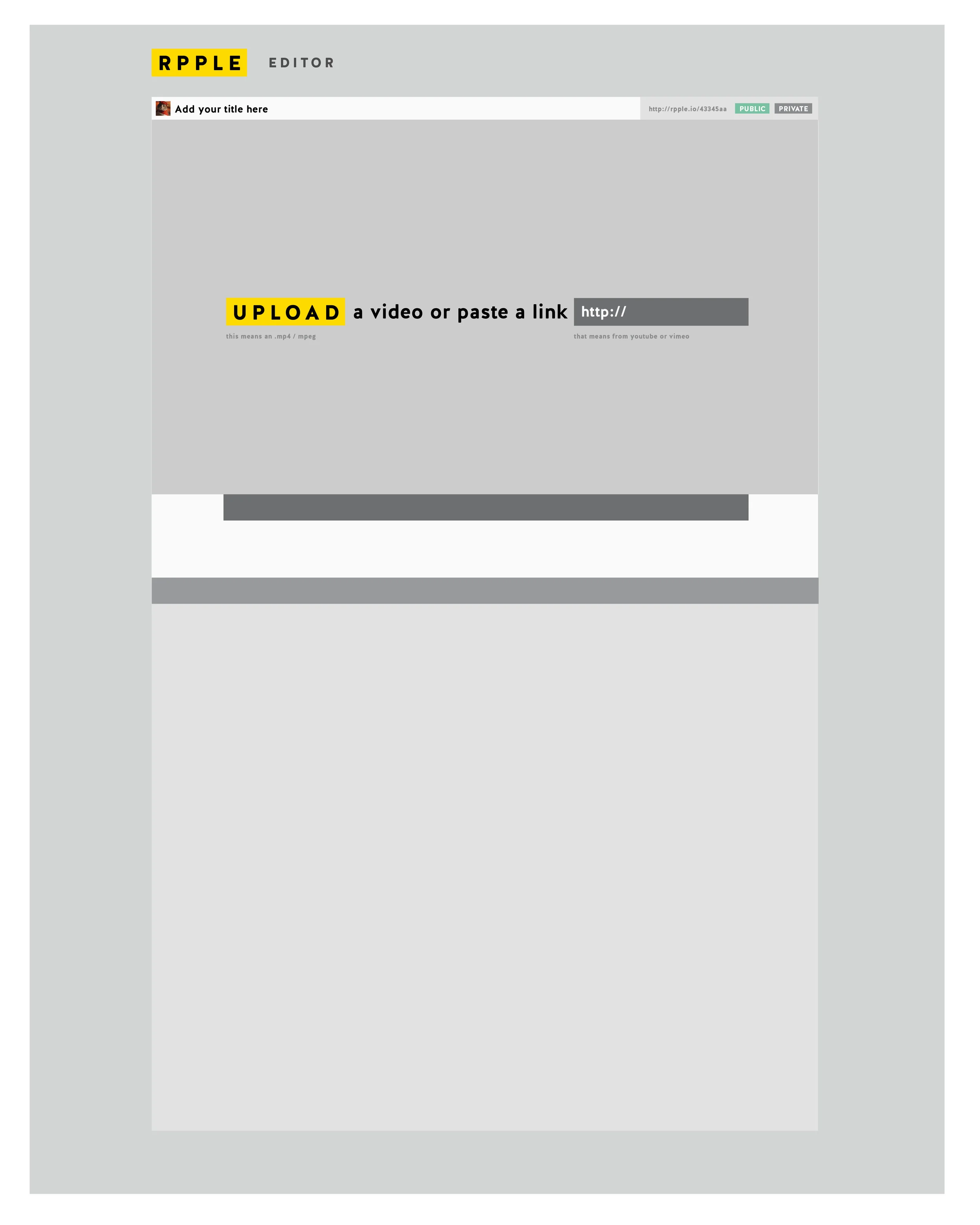 The RPPLE uploader
