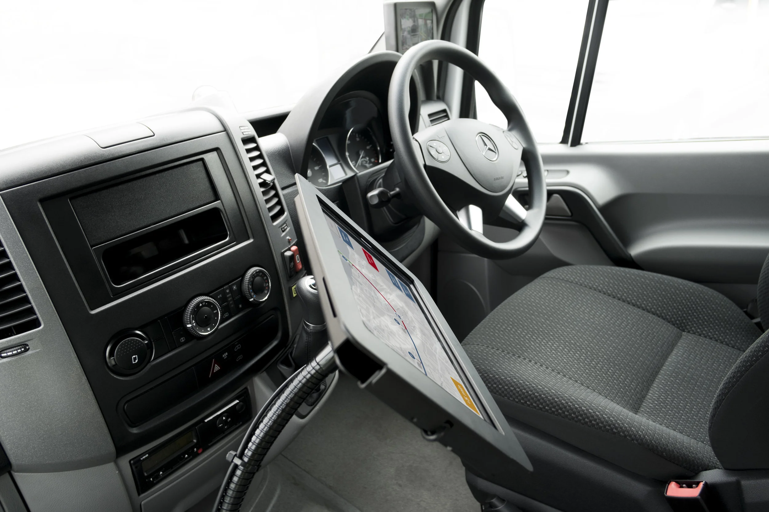 Smartbus driver control systems delivered via Android tablet