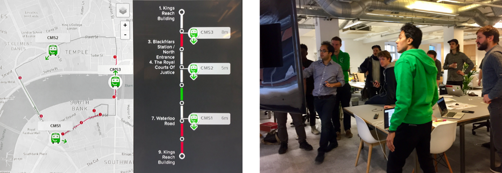 The Smartbus Boss View, allowing network controllers visibility over their headways