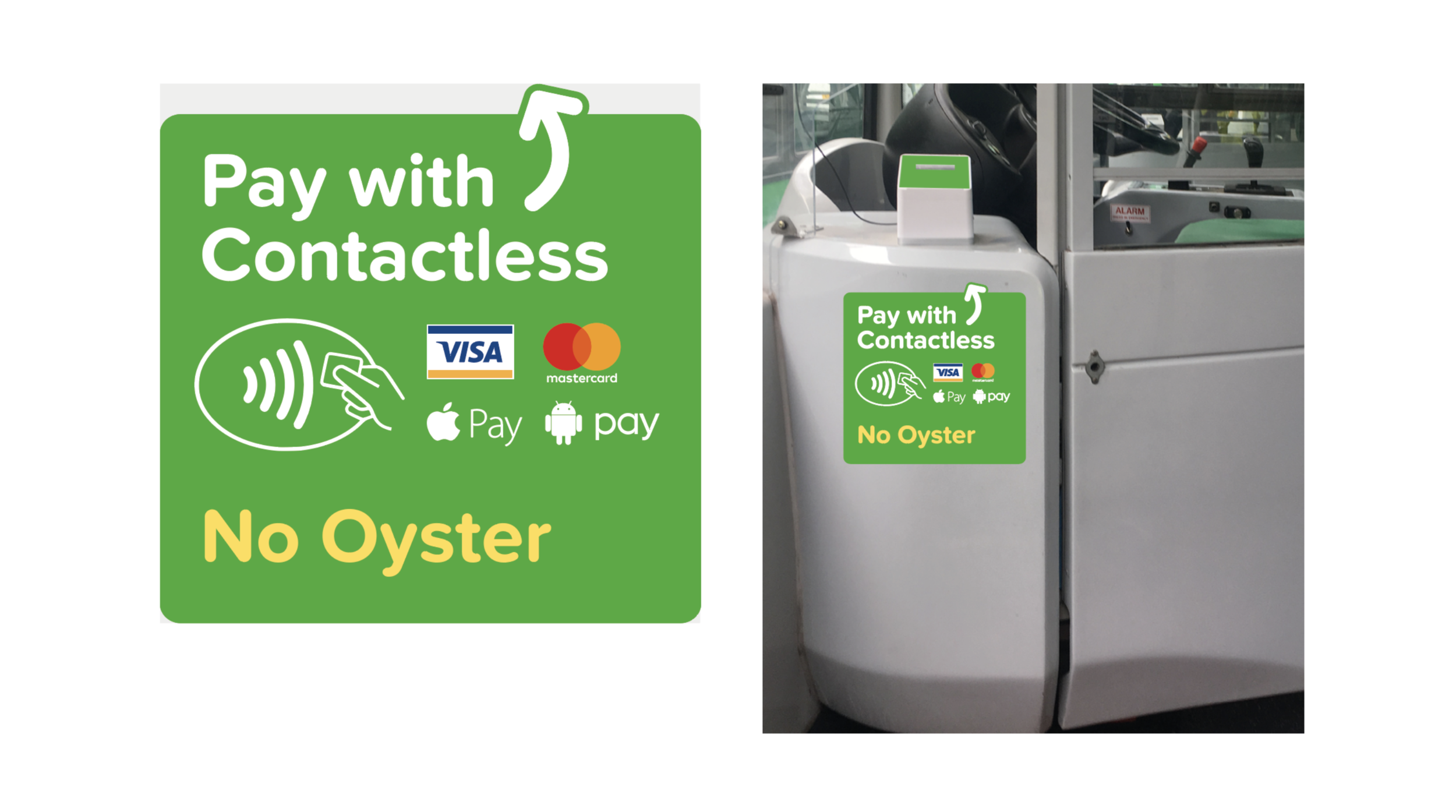 Payment UX is crucial in transit, along with payment wayfinding