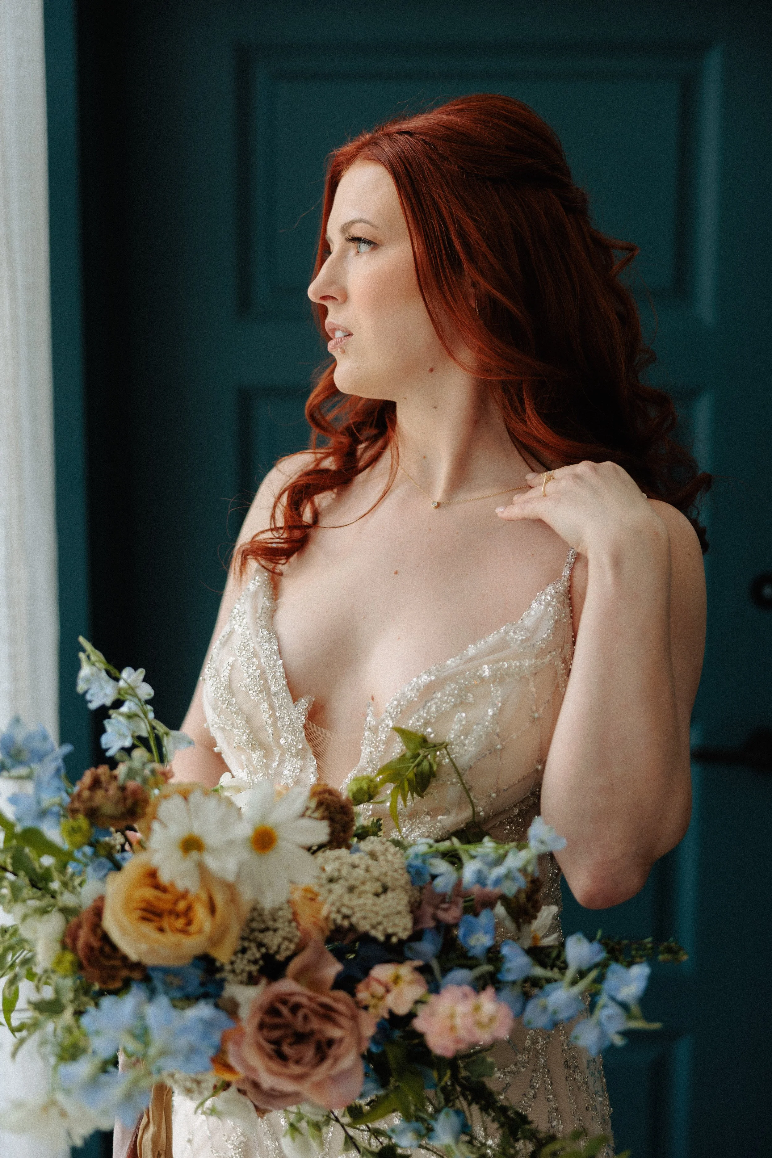 bridal pictures for a Hotel Peter and Paul wedding