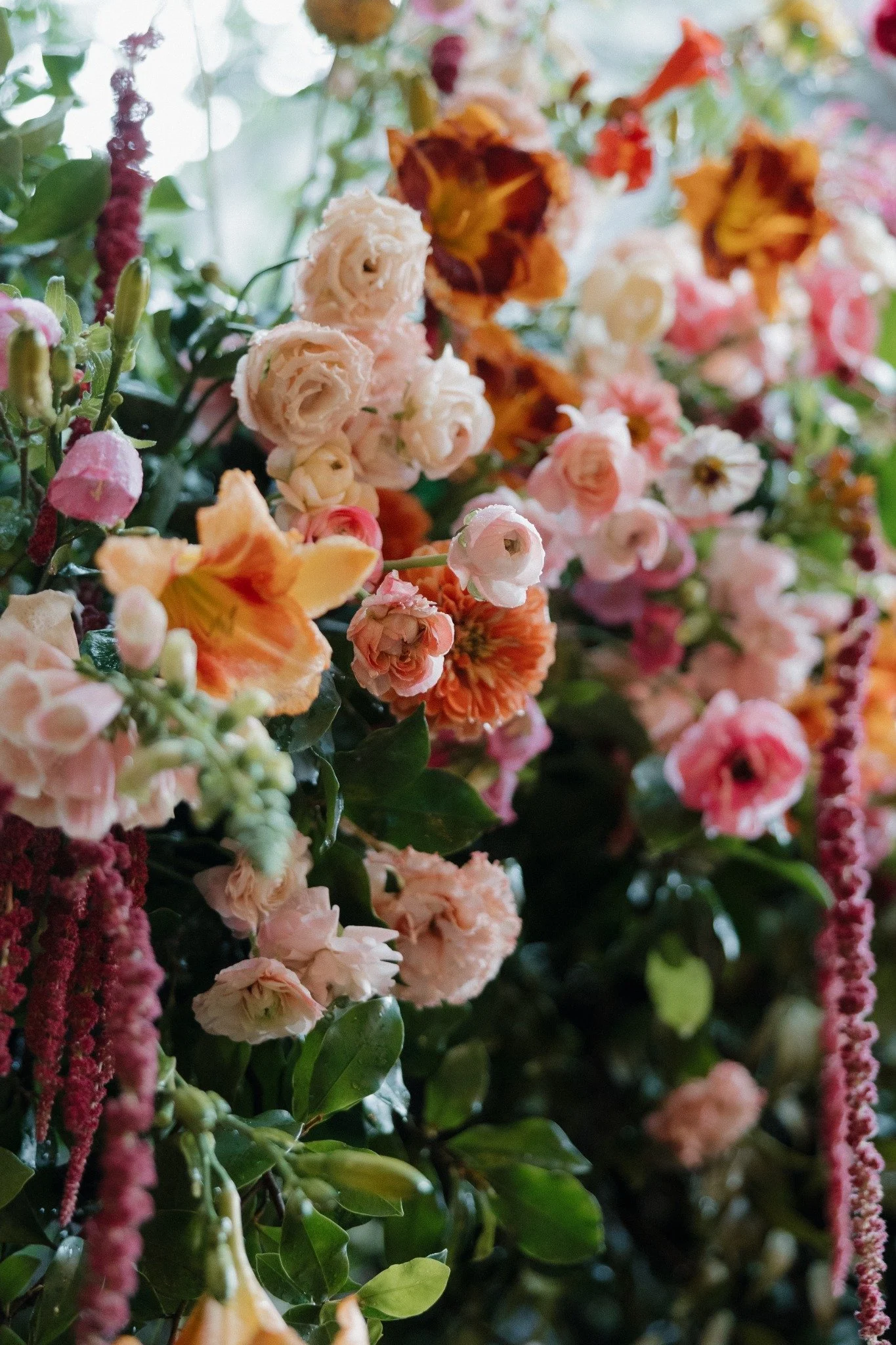 Colorful Budsies Flower Farm wedding flowers in New Orleans