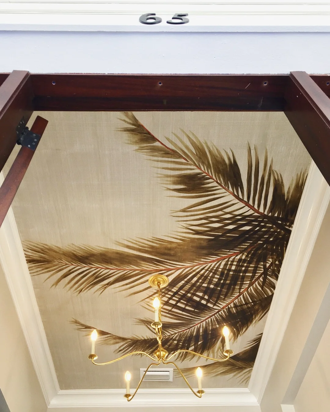 Foyer Palm Mural