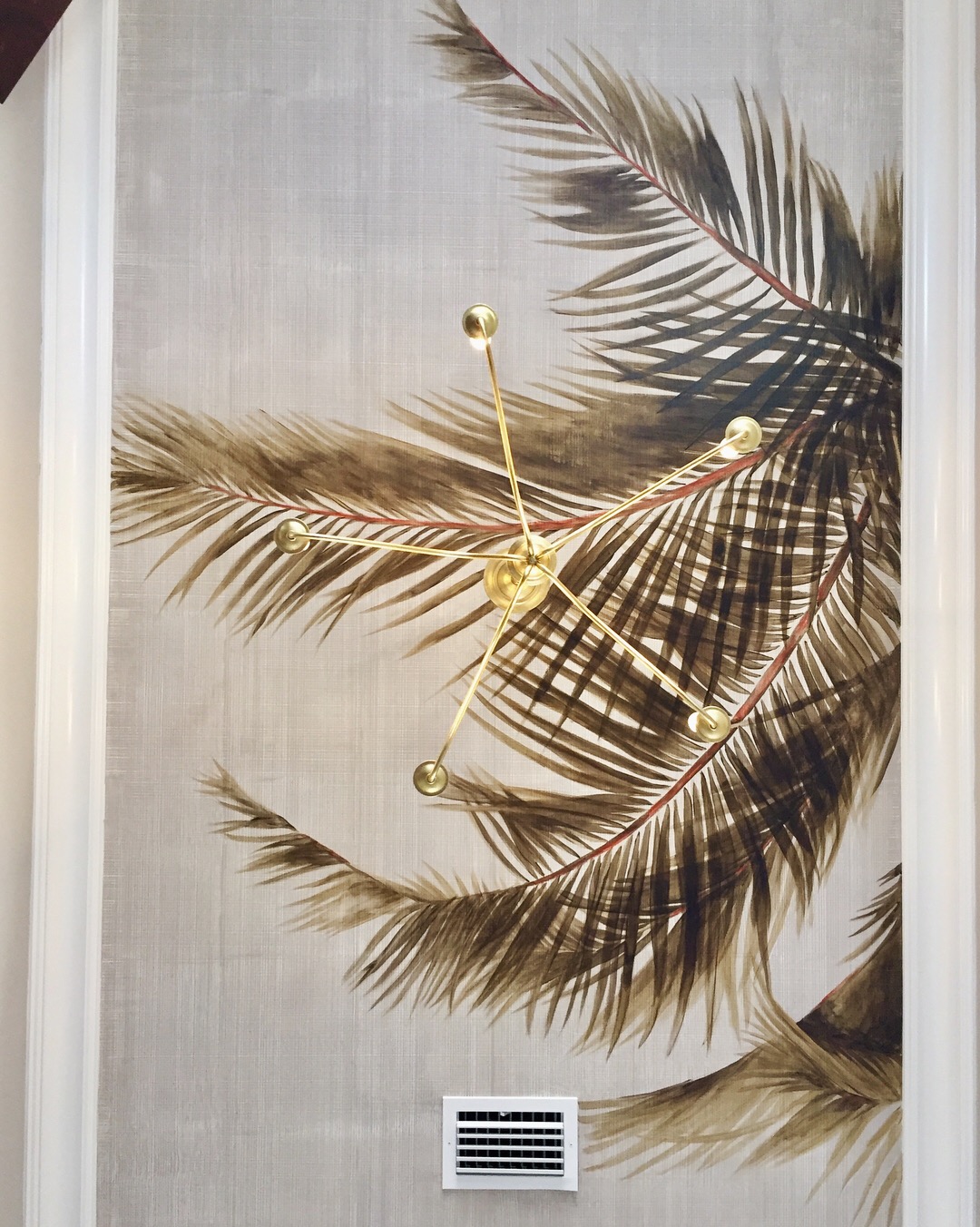 Foyer Palm Mural