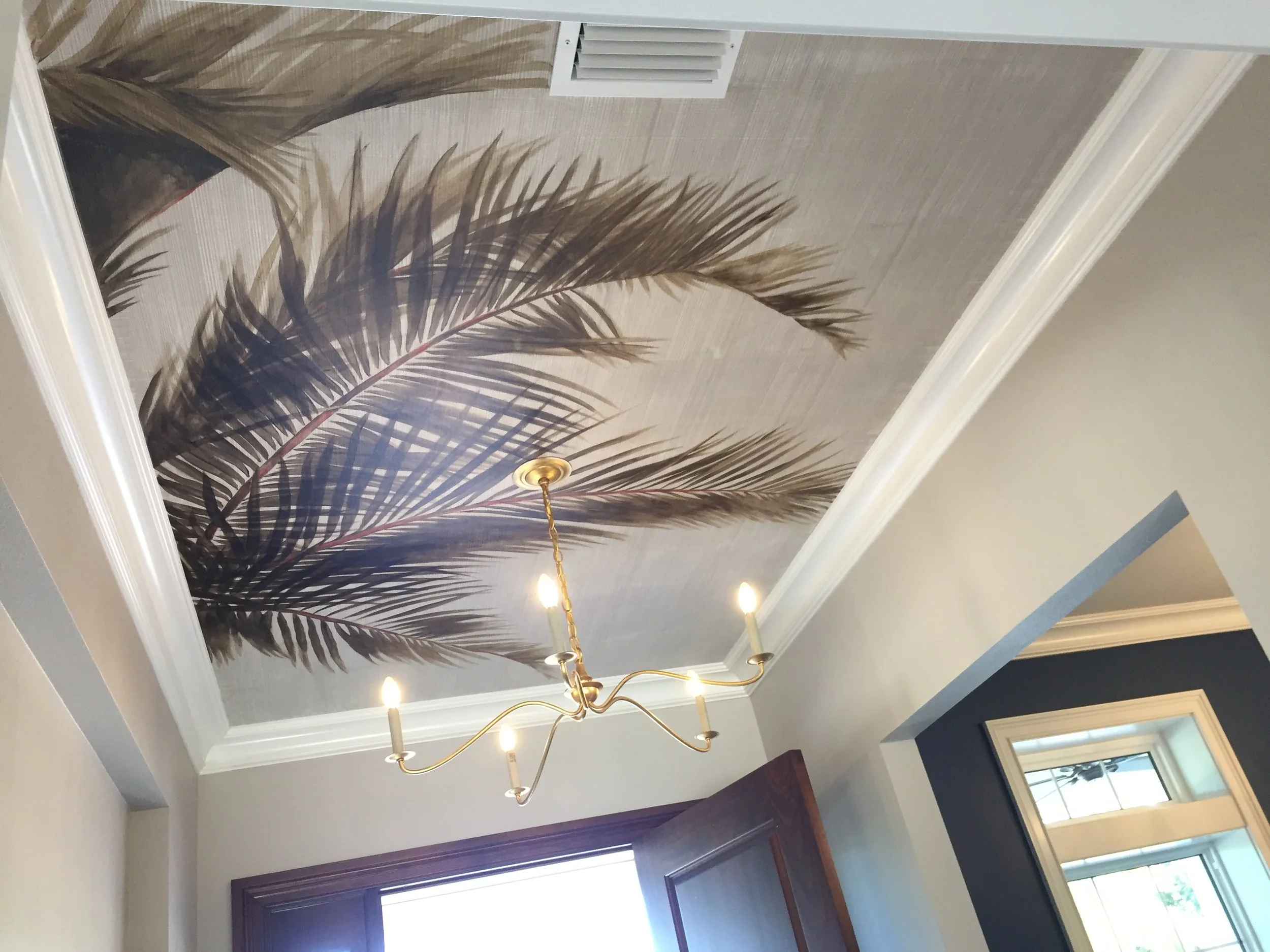 Foyer Palm Mural