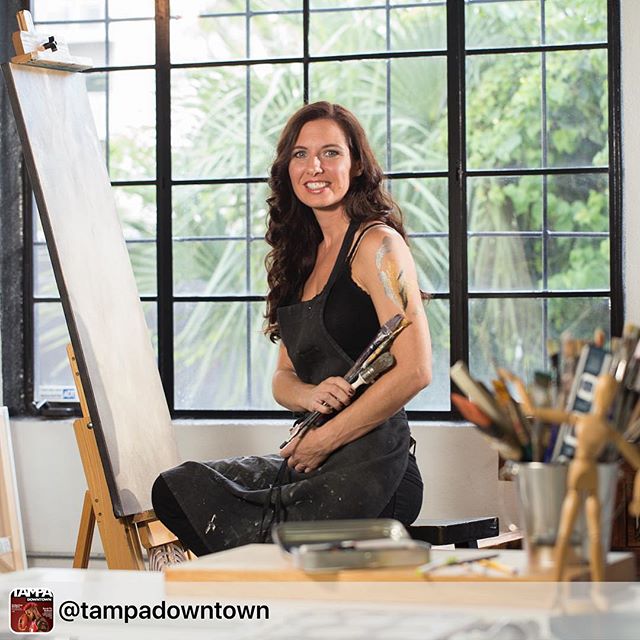 Regram of our boss lady:
We sat down with local artist Meaghan Farrell Scalise from @tada_artists to talk art in Tampa, supporting creativity and more 🎨 Click the link in bio for the full story!
.
.
.
#tampadowntown #downtowntampa #channeldistrict #