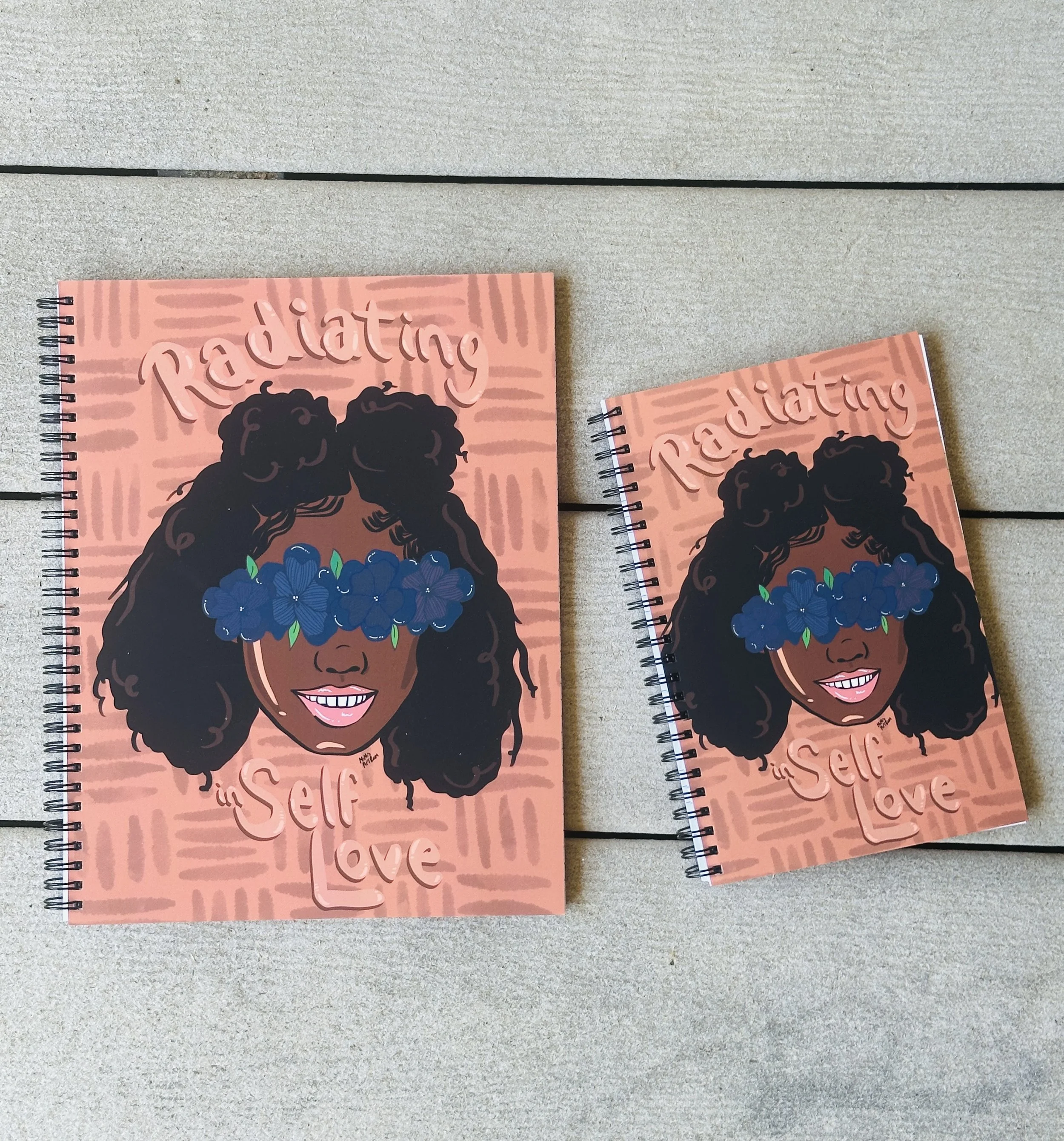 Radiating Self Love Notebook