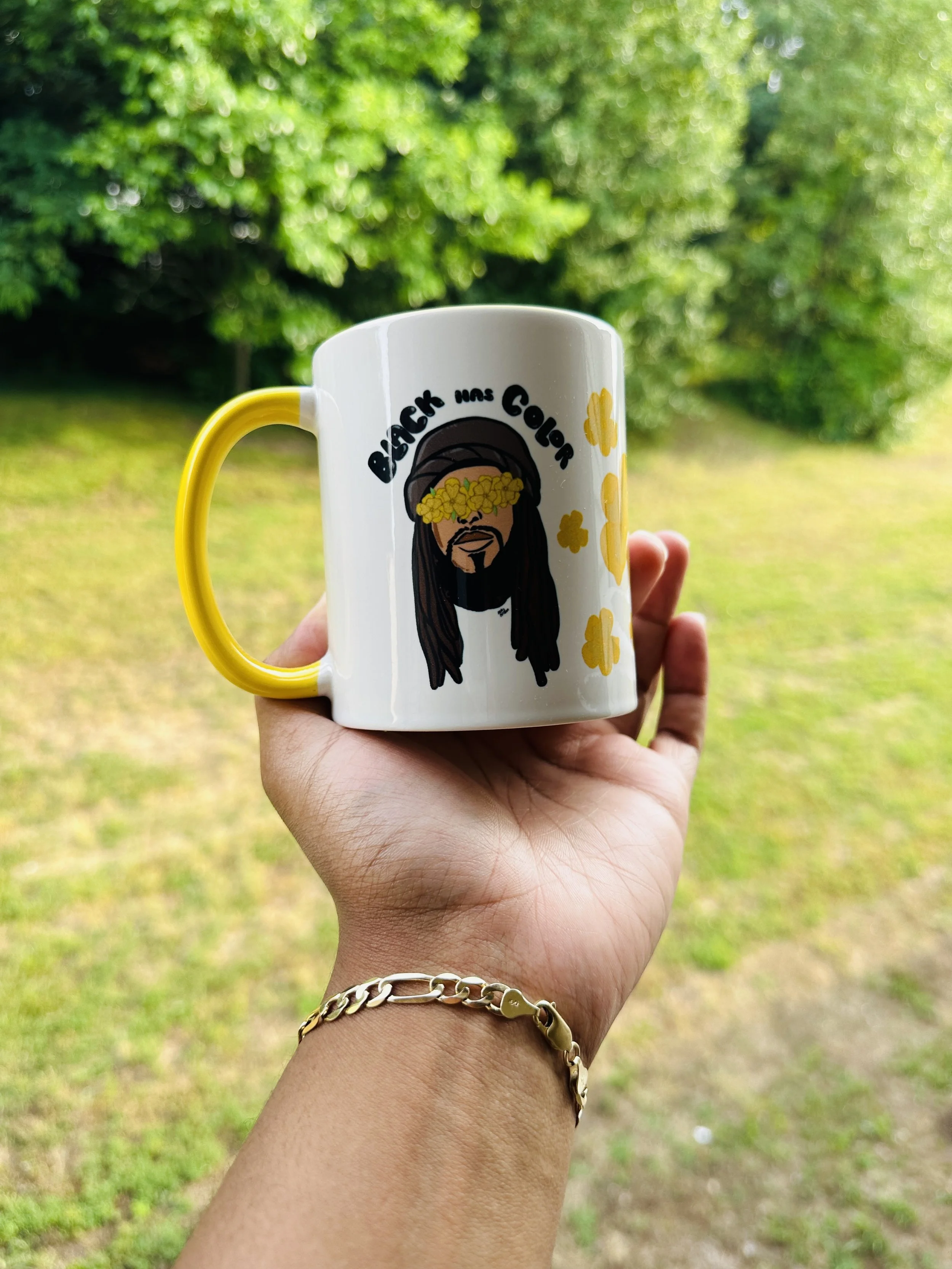 Black has Color Mug