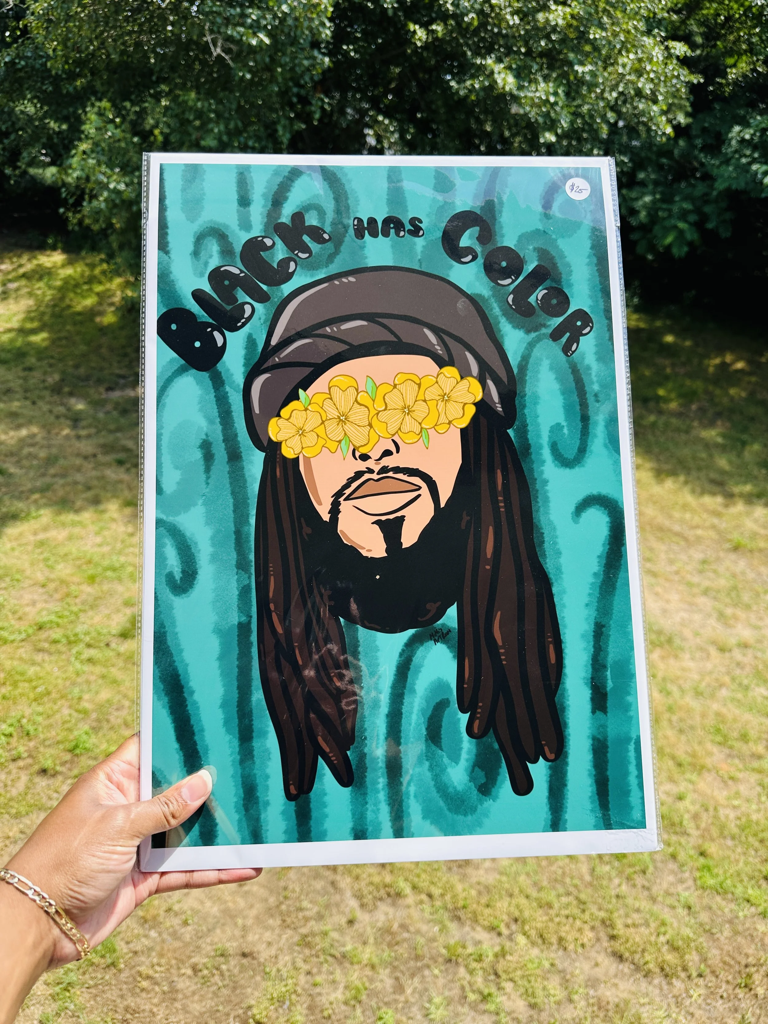 Black has Color Print