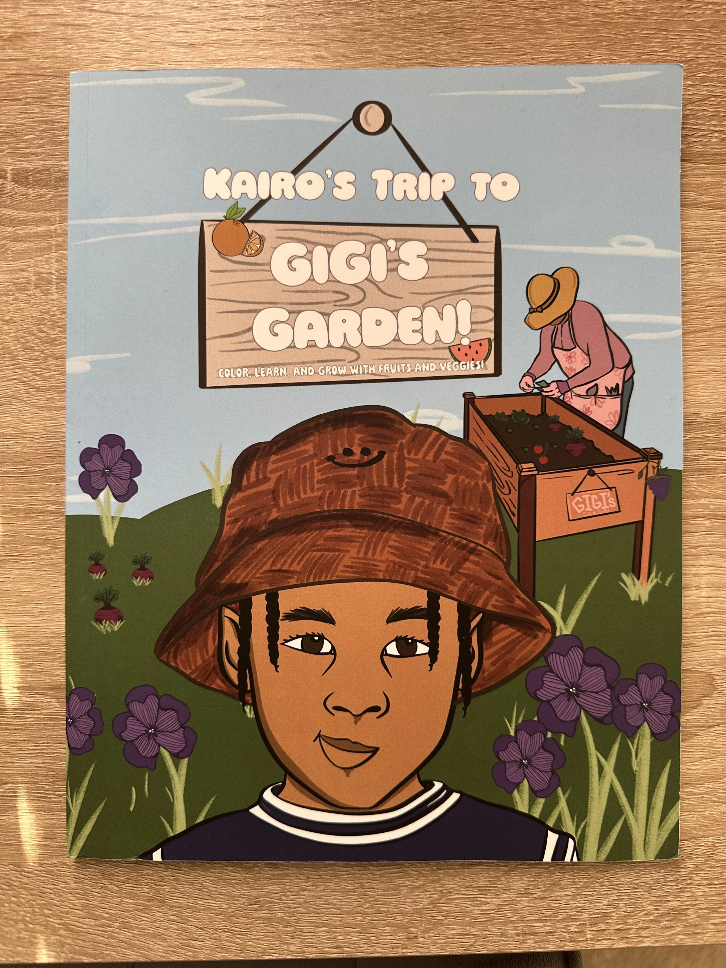 Kairo's Trip to GiGi's Garden Coloring Book
