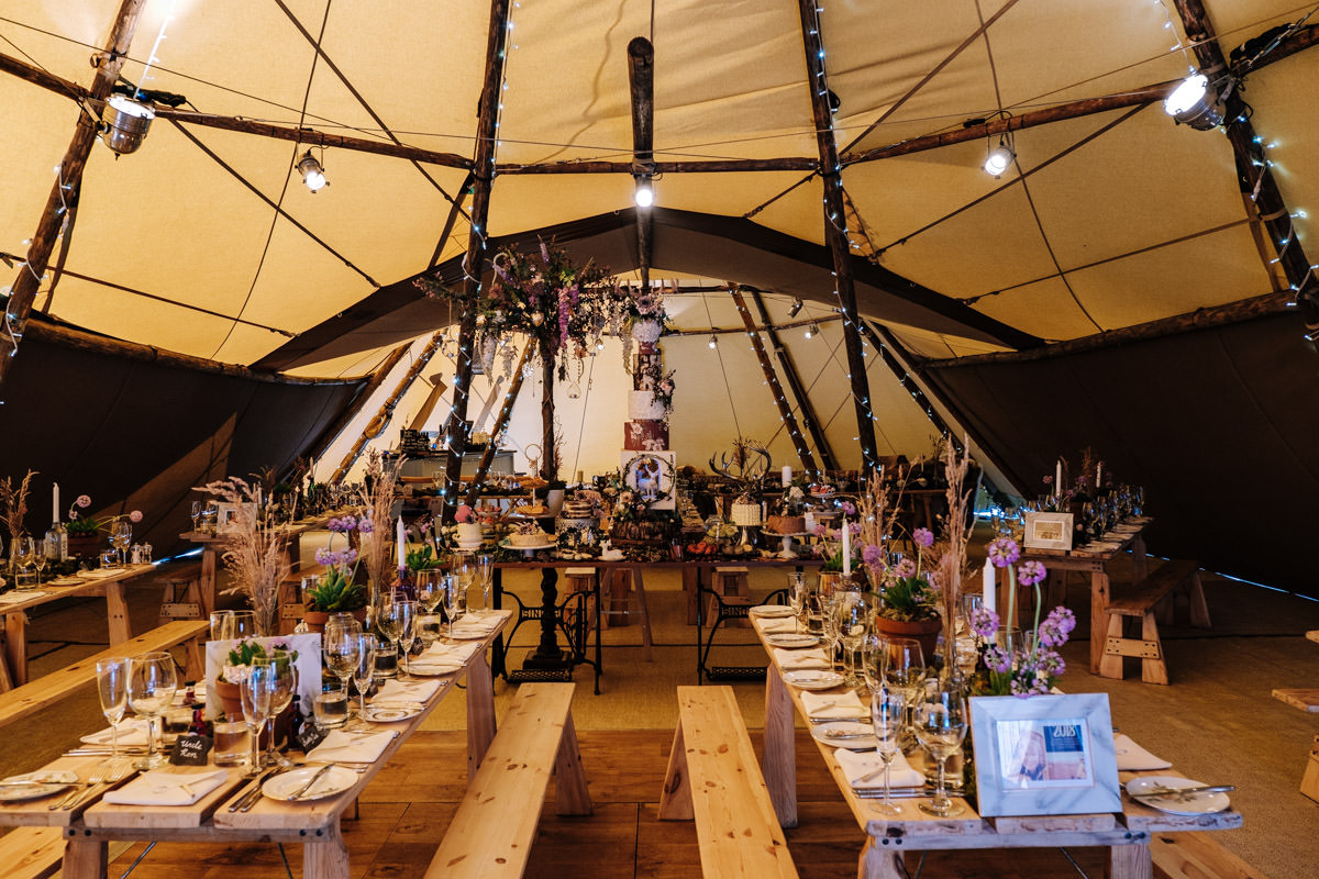 Papakata tipi weddings