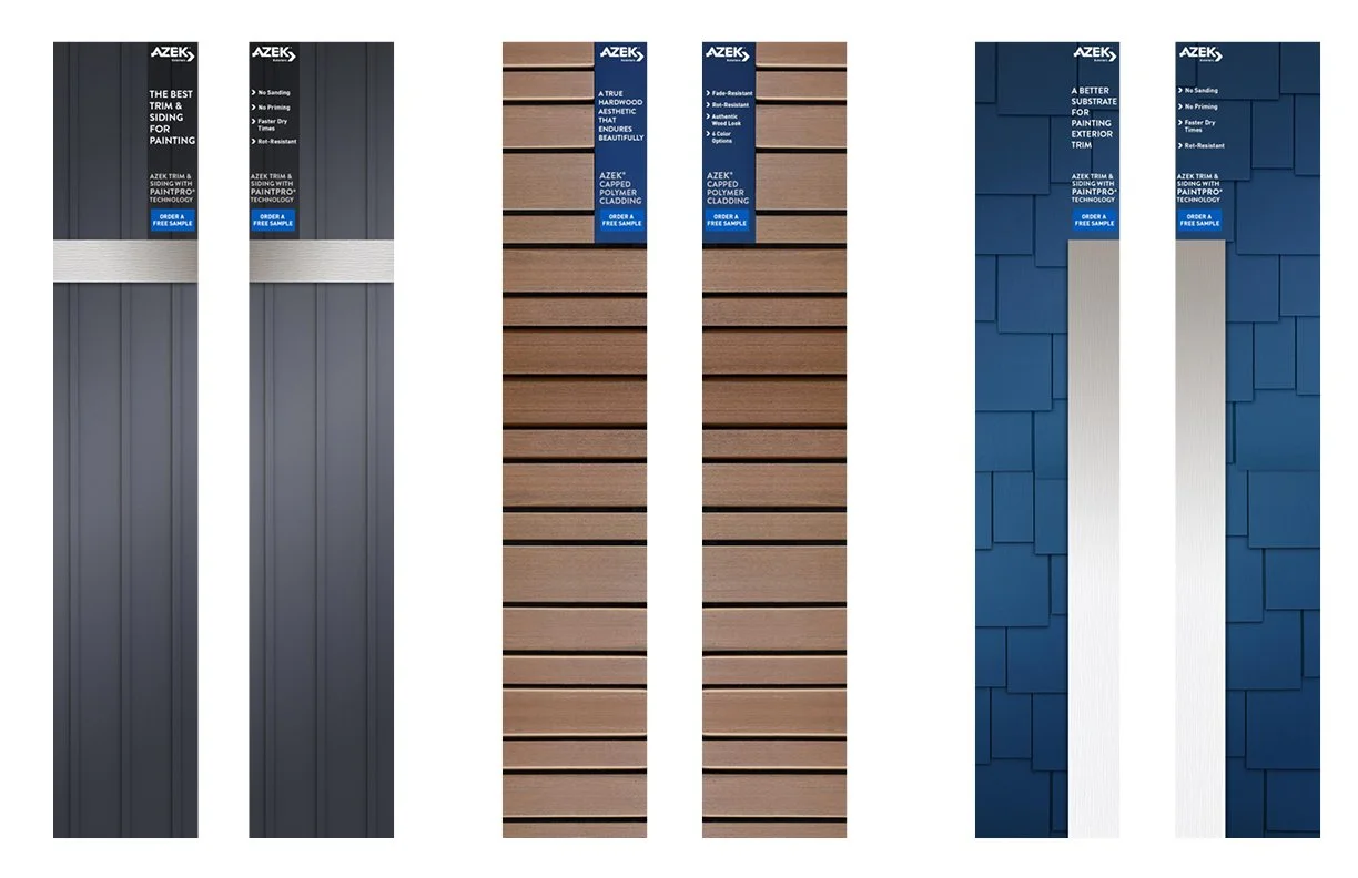 AZEK Paint Pro banner ads
