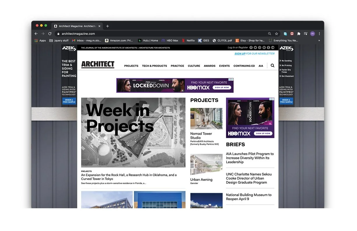 AZEK Paint Pro banner ads mockup