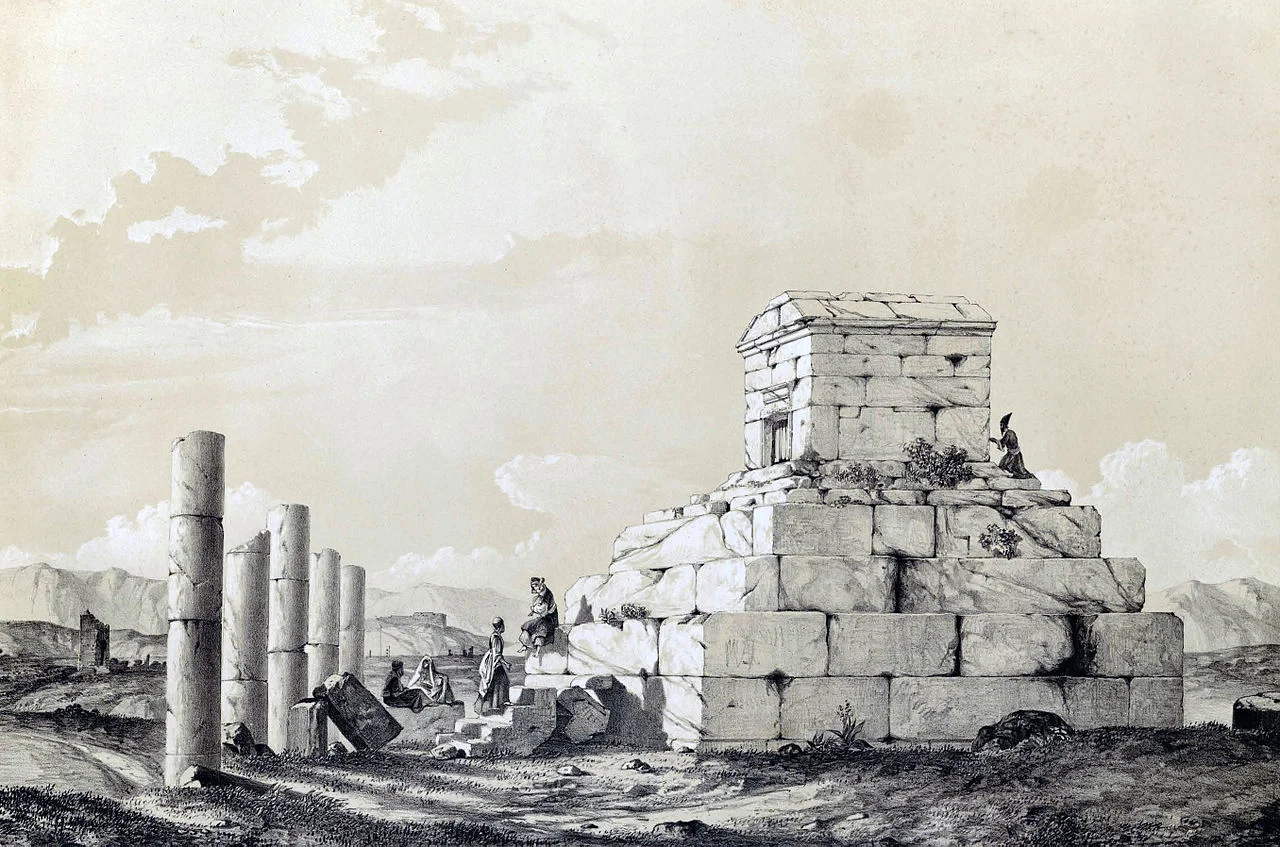 Passargade, by Eugène Flandin, 1840