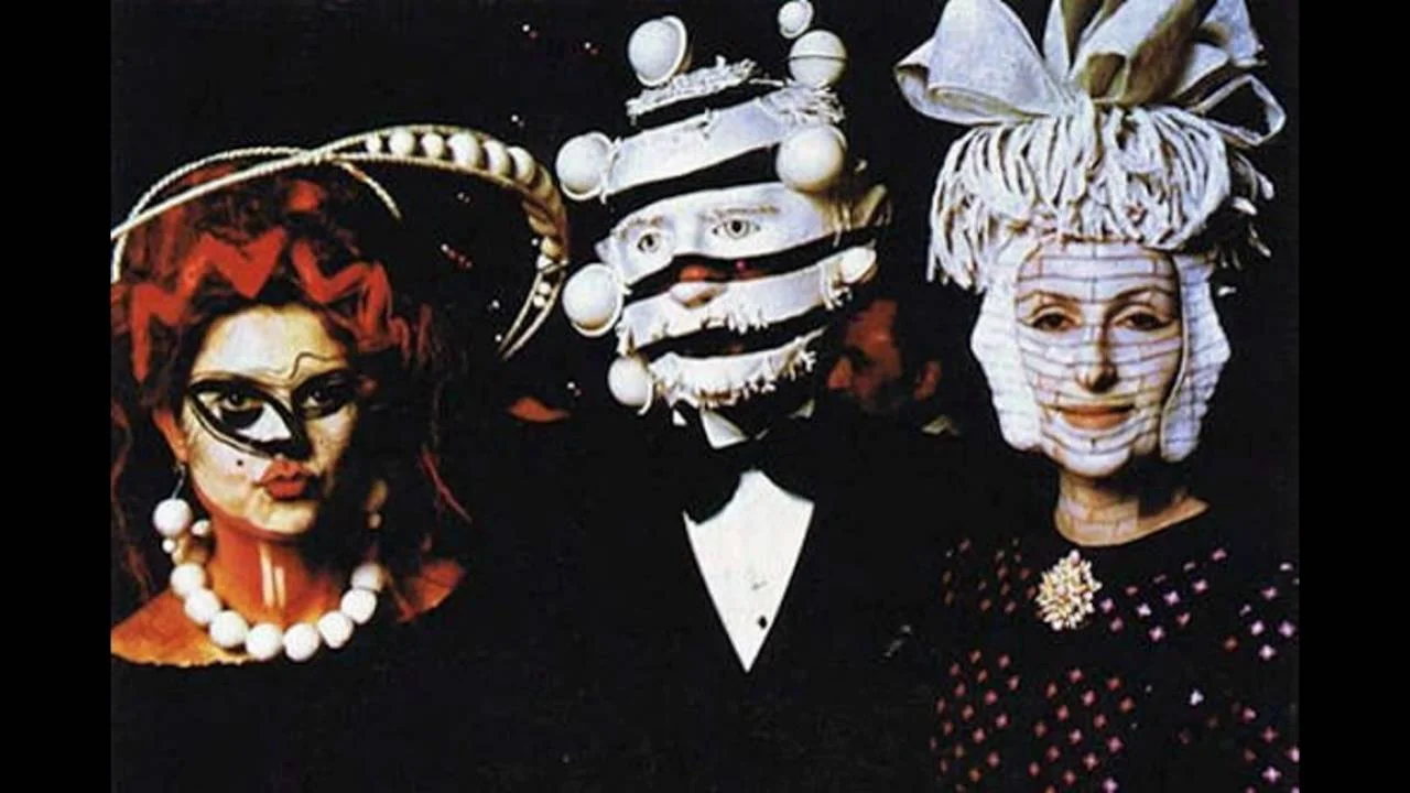 Photo from “Surrealist Ball,” held by Marie-Hélène de Rothschild at Château de Ferrières. December 12th, 1972