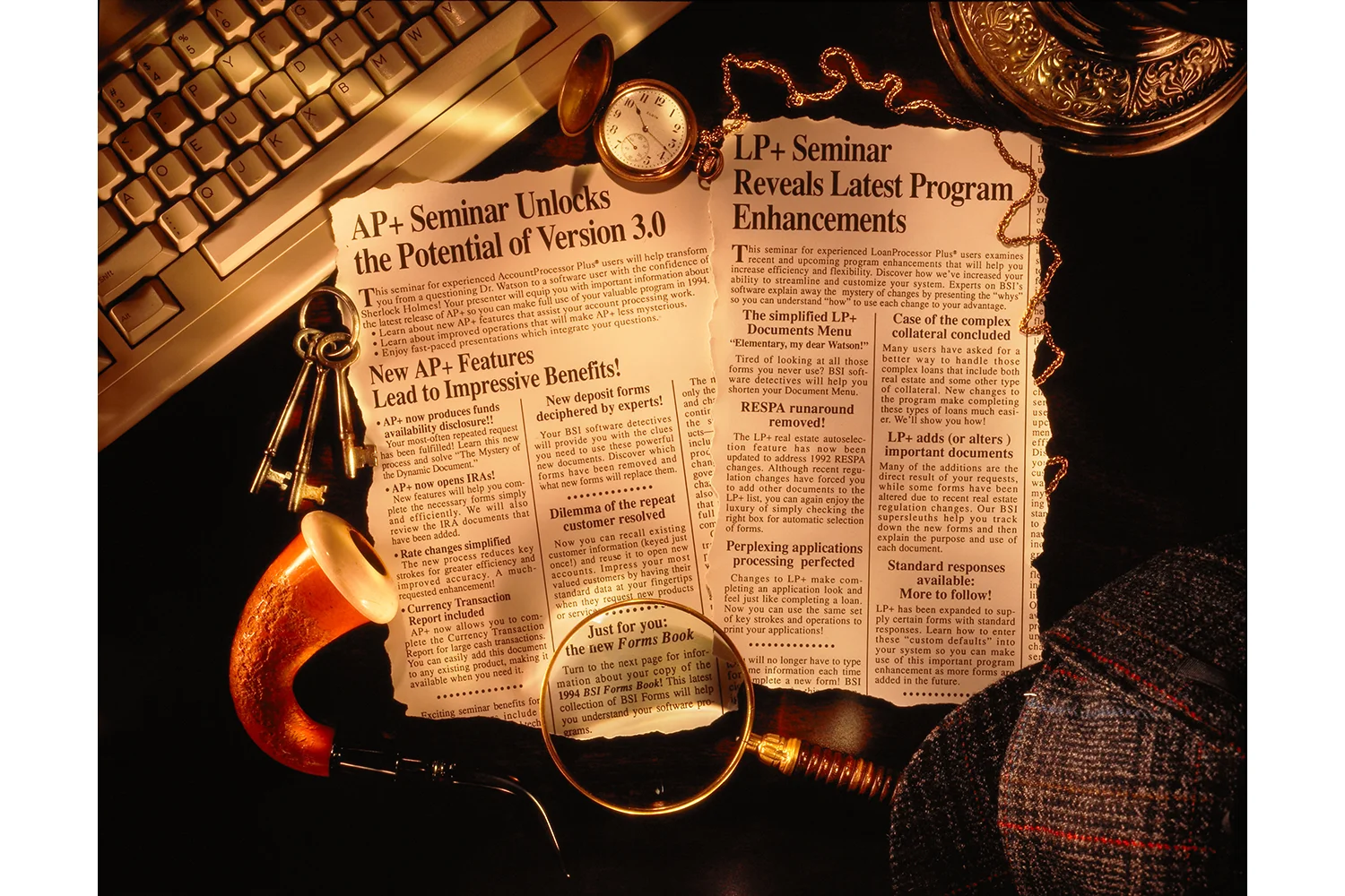Sherlock Seminar Ad