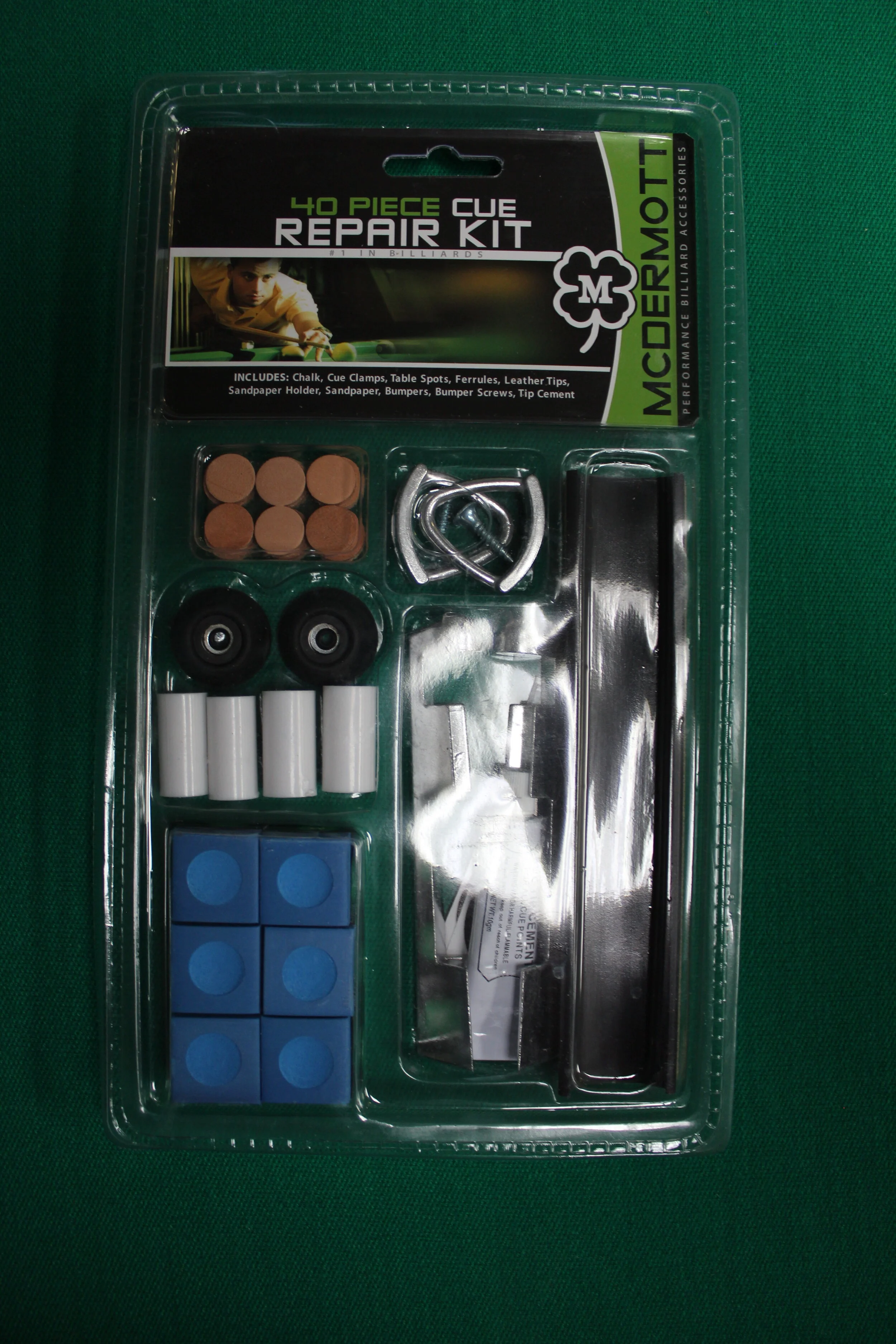 McDermott 40 Piece Cue Repair Kit