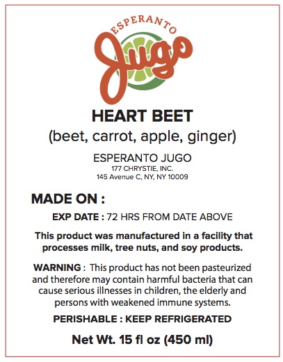 Jugo Juice Label