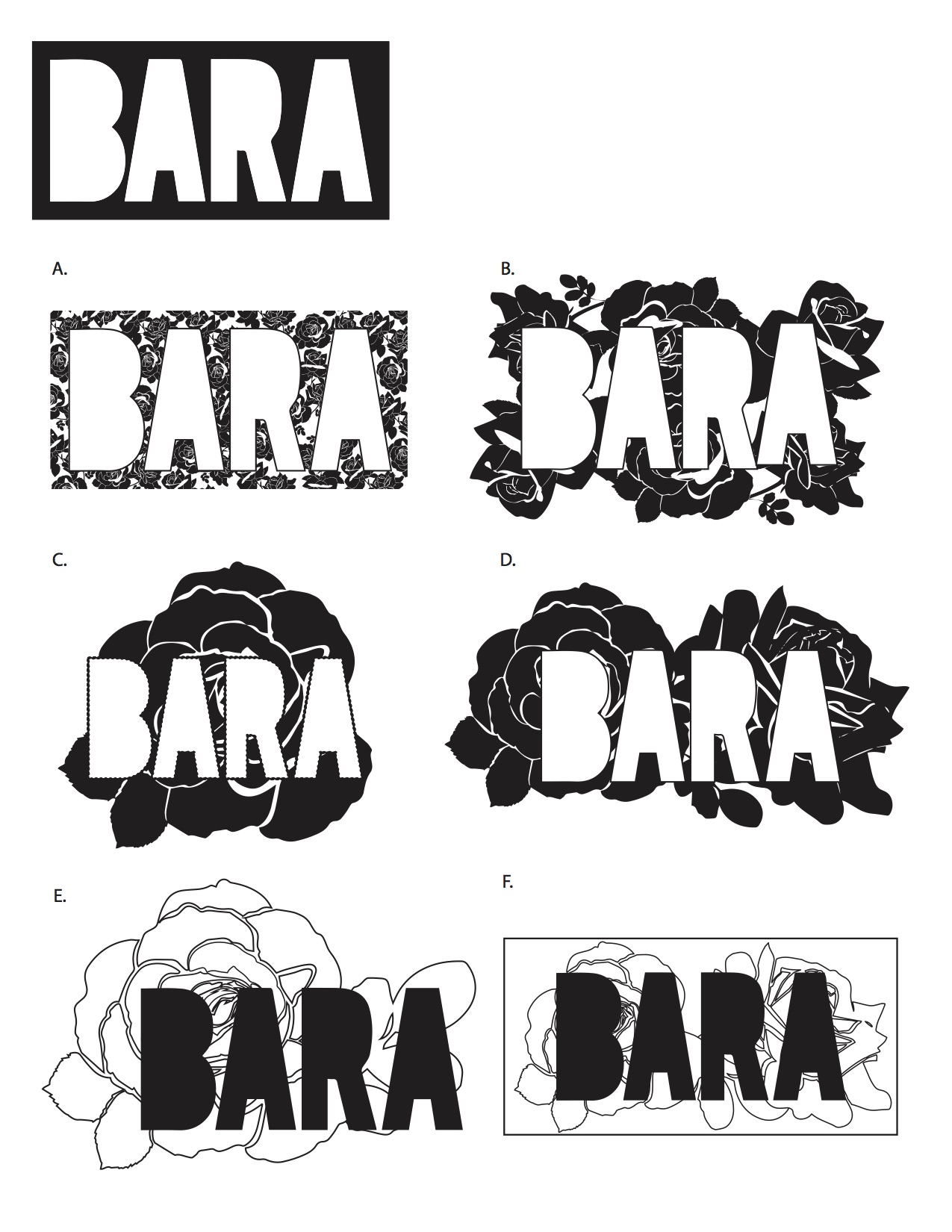 Bara Logo Mock Ups