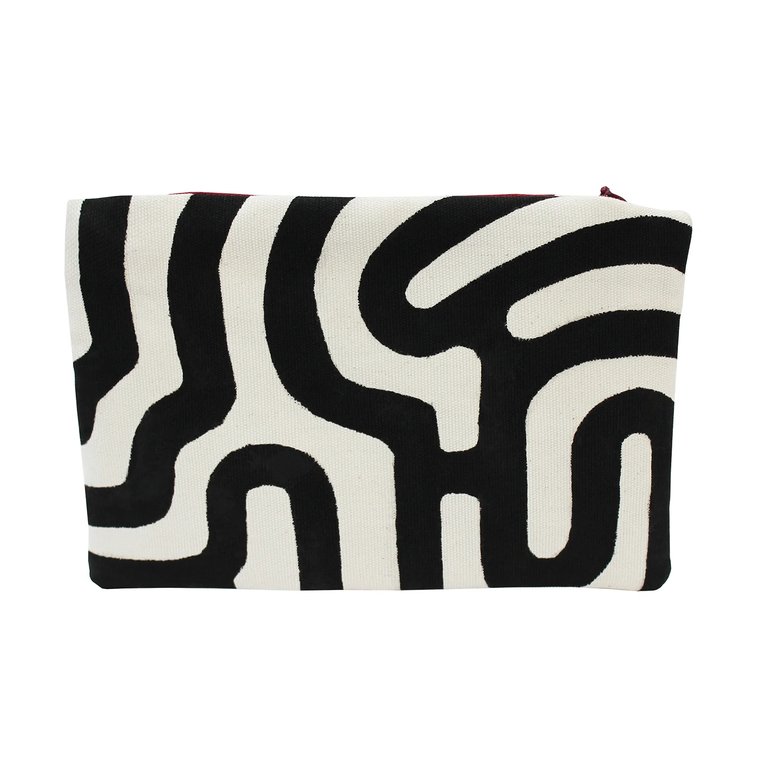 Labyrinth Zipper Bag | The Patternbase Textile Design Studio #patternbase #textiledesign #chicagodesign #surfacedesign #printlicensing #textilestudio
