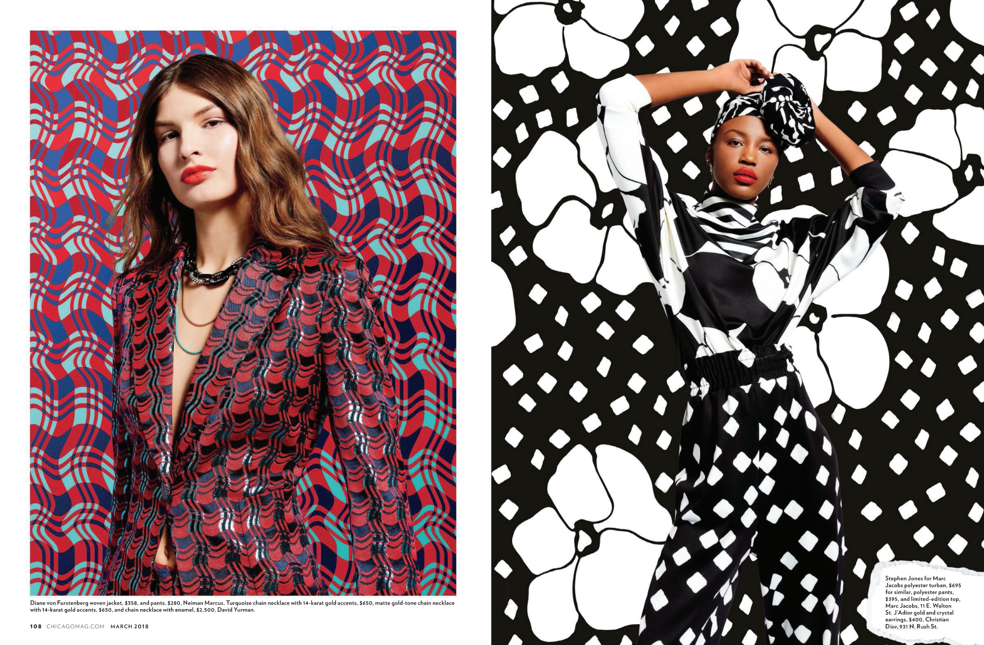 Chicago Magazine x The Patternbase