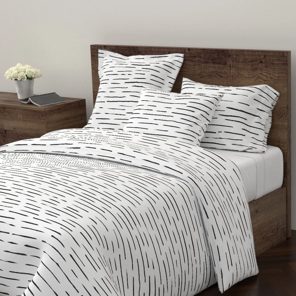 Birchwood Duvet Cover | The Patternbase Textile Design Studio #patternbase #textiledesign #chicagodesign #surfacedesign #printlicensing #textilestudio