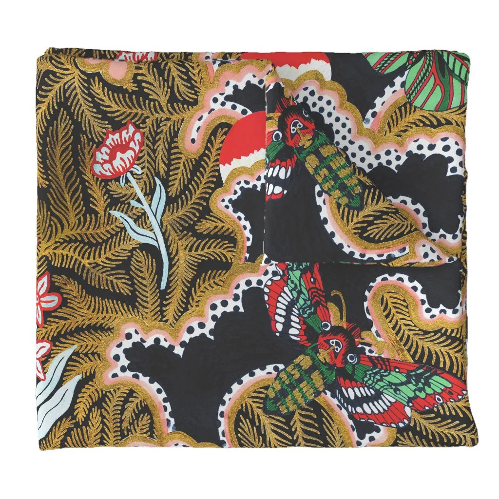 Paradise Duvet Cover | The Patternbase Textile Design Studio #patternbase #textiledesign #chicagodesign #surfacedesign #printlicensing #textilestudio