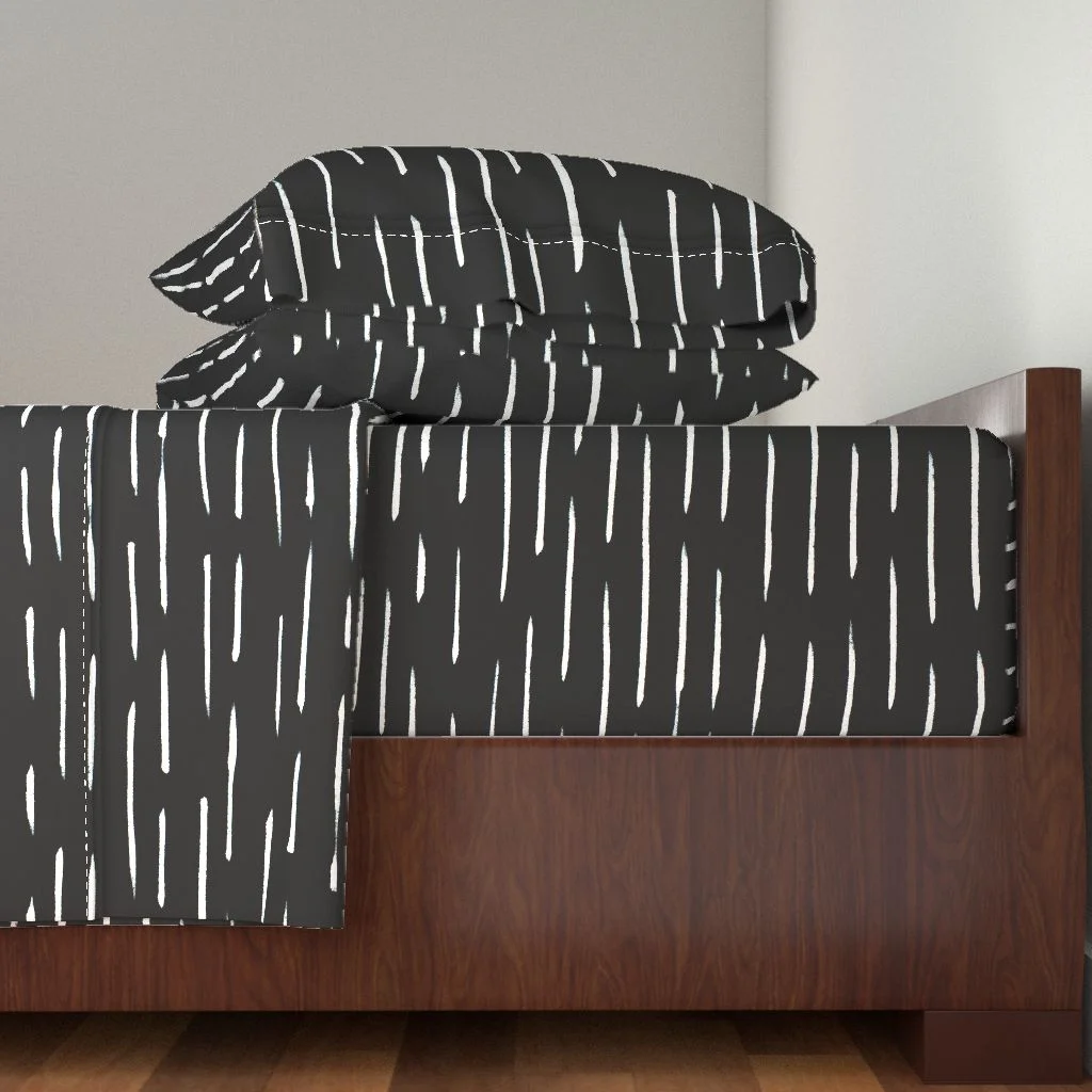 Birchwood Sheet Set | The Patternbase Textile Design Studio #patternbase #textiledesign #chicagodesign #surfacedesign #printlicensing #textilestudio