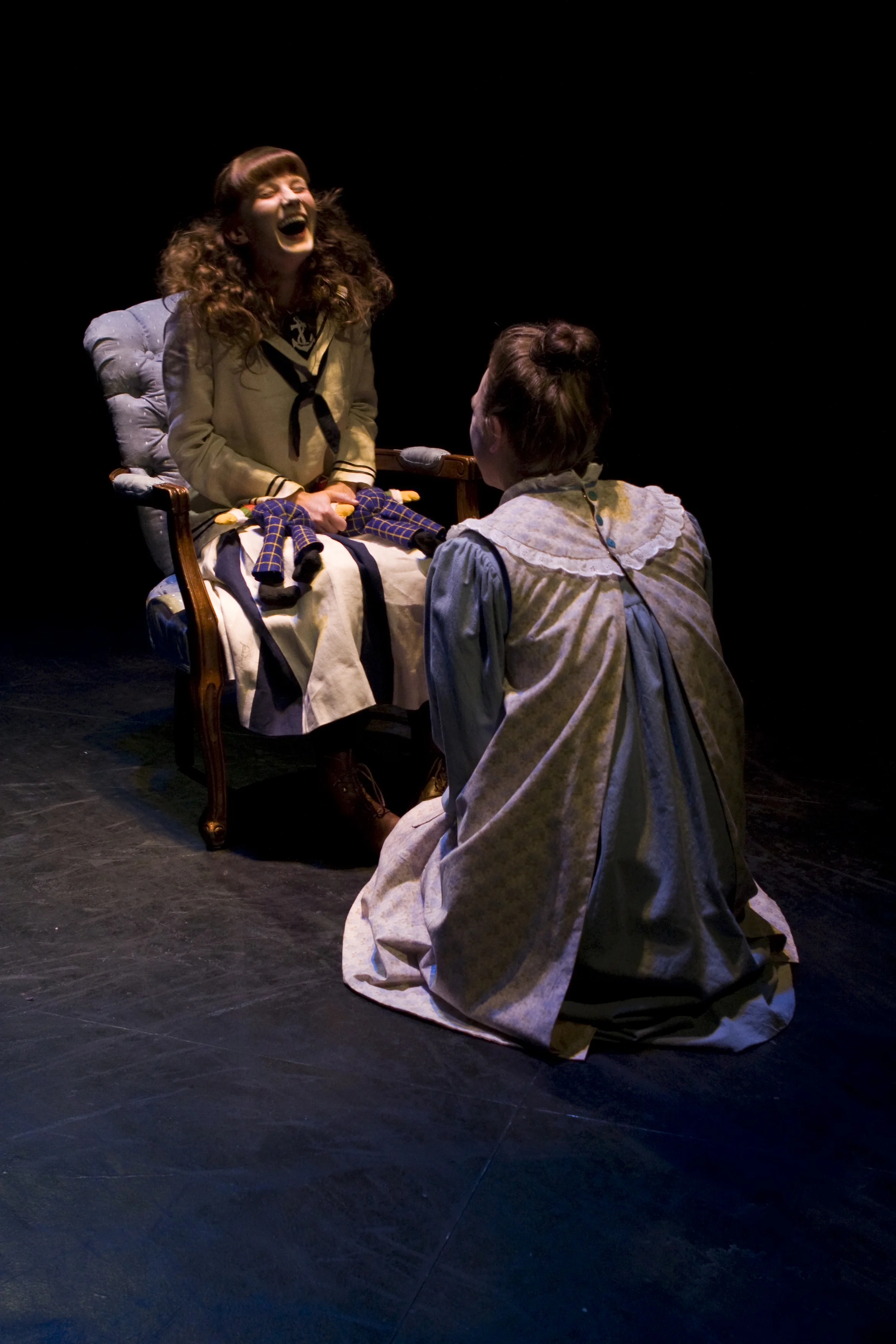 The Alice Nocturne Globe Theatre 2009 Jonelle Gunderson and Judy Wensel photo by Cam Koroluk