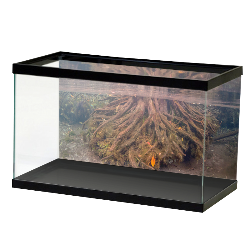 thumbnail image 2 of VIP.Line Aquarium Background Poster – HD Shipwreck Cabin Scene, PVC Fish Tank Decor, Multi-Color 2 of 4