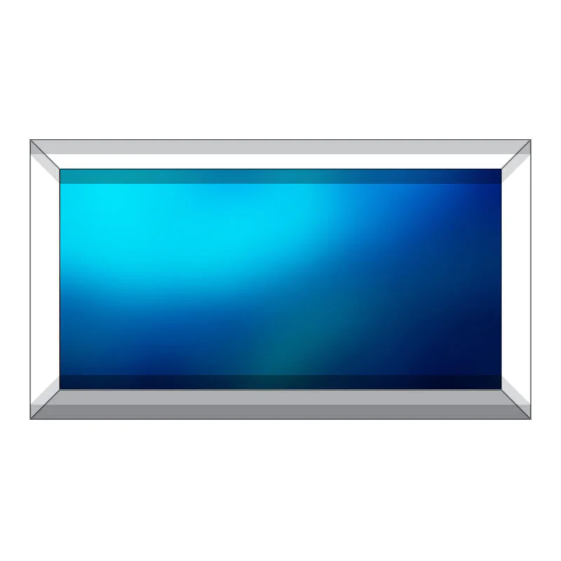 XUMKFJRE Aquarium Background Sticker, Blue Transition HD Painting Wallpaper Fish Tank Backdrop Decorations PVC For Indoor(Black,40x80cm