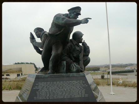 D-DAY NAVY MONUMENT NORMANDY, FRANCE