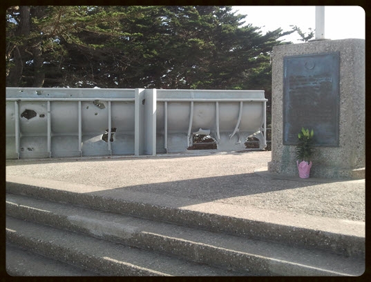 USS SAN FRANCISCO (CA-38) Memorial Park Lands End, Fort Miley, San Francisco