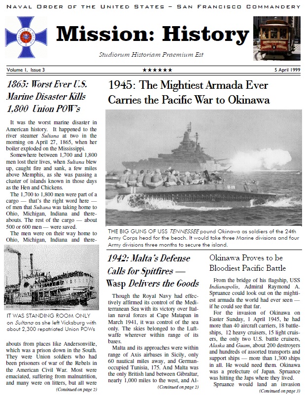 Vol I, Issue 3 - Apr. 99