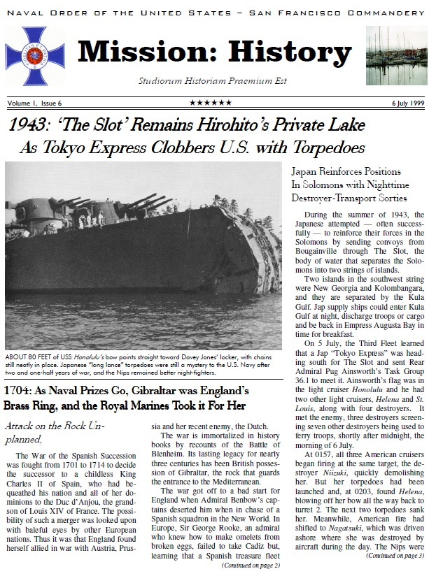 Vol I, Issue 6 - Jul. 99