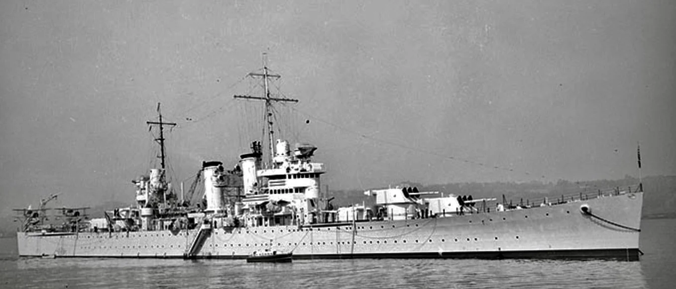 USS PHILADELPHIA (CL-41)  -- 1939