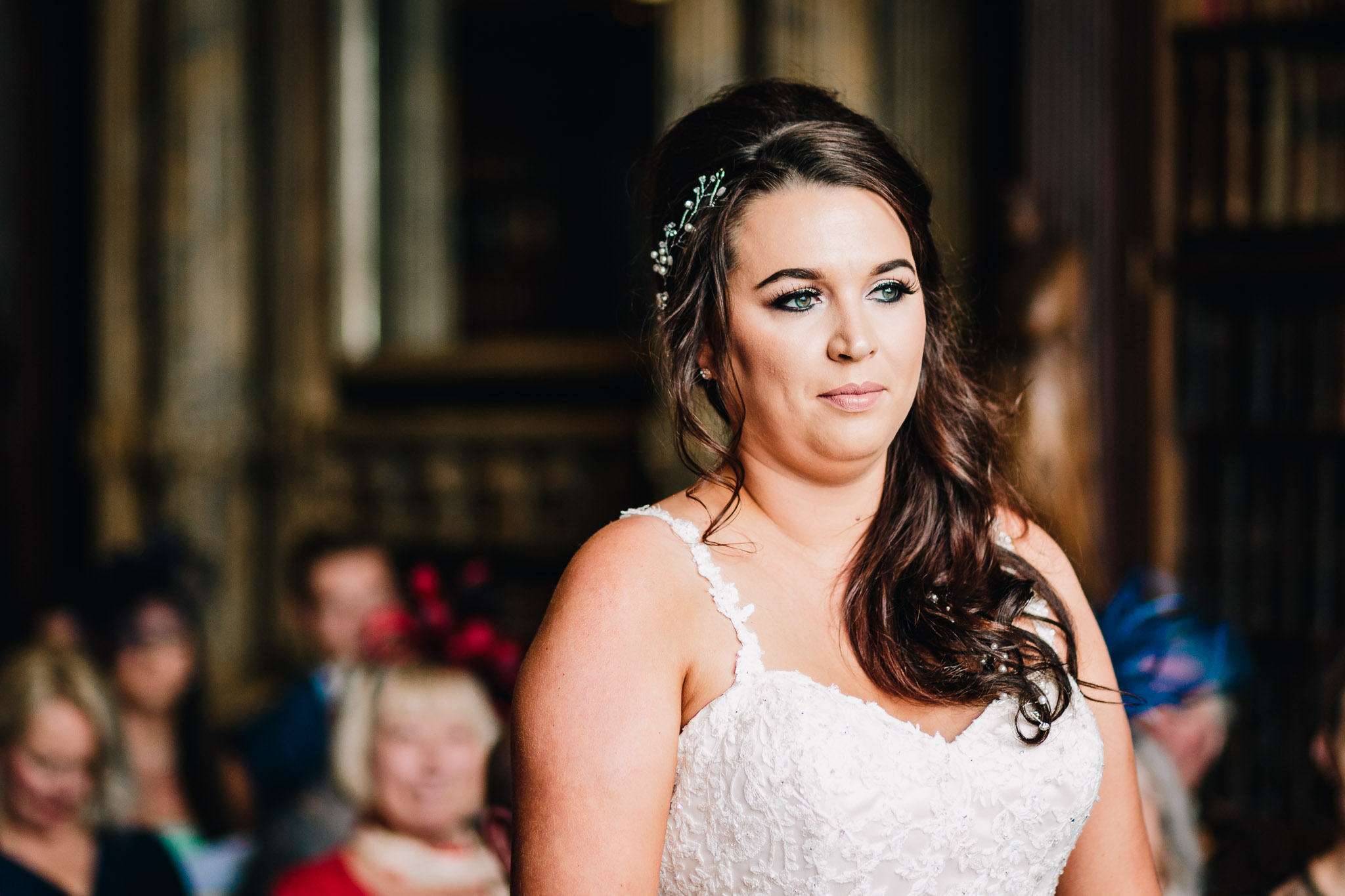GORGEOUS BRIDE GETTING MARRIED AT CREWE HALL