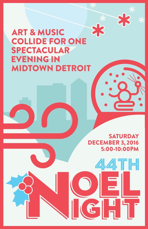 Come to Midtown Detroit Tonight For The 44th Annual Noel Night! Get in to the Holiday Spirit. The entire Midtown Community invites you! Enjoy Shopping Music and more with Family and Friends.