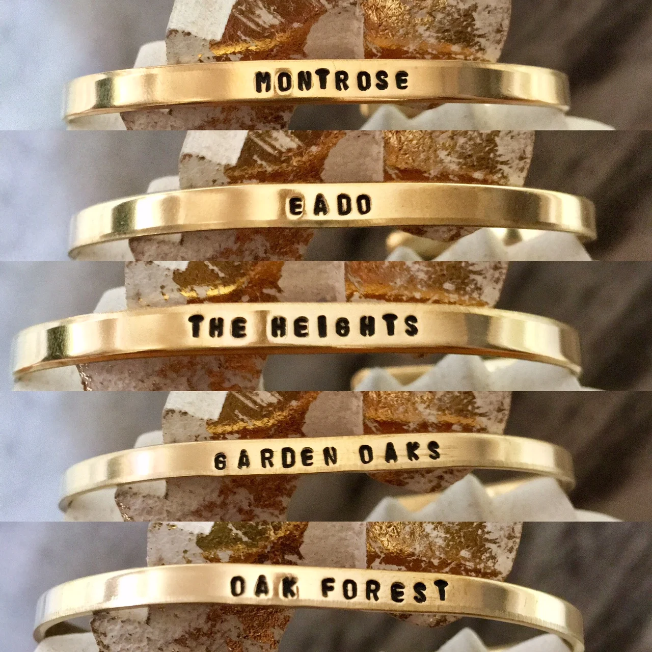 HOUSTON NEIGHBORHOOD SKINNY CUFF BRACELET