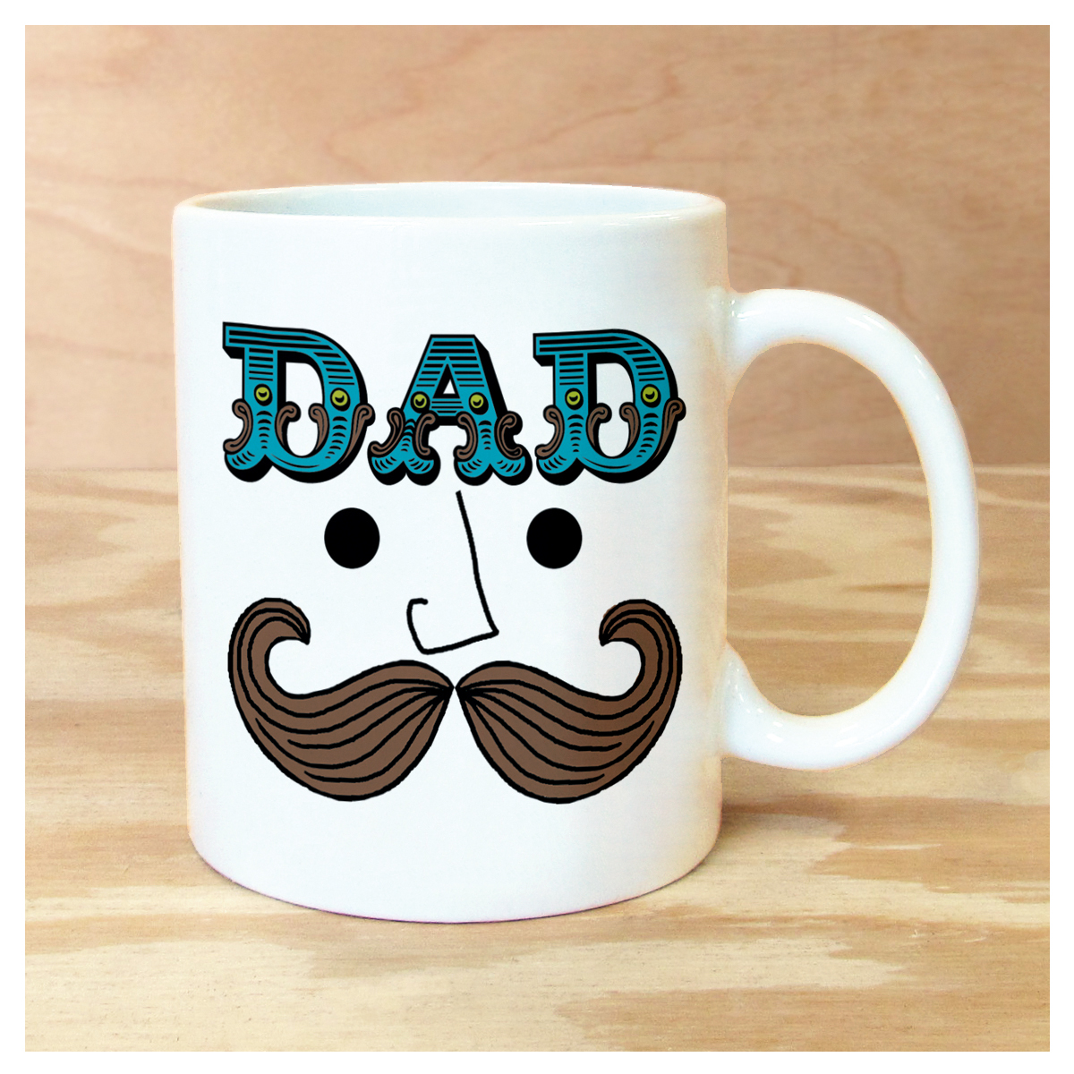 $24.99 DAD MUSTACHE MUG