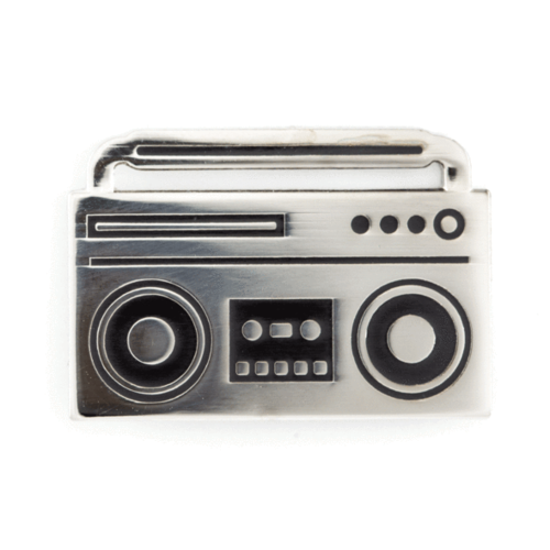 $9.99 BOOMBOX PIN