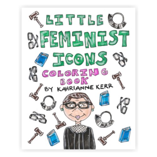 $19.99 LITTLE FEMINIST ICONS COLORING BOOK